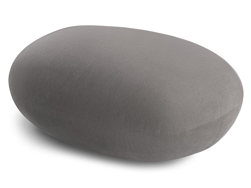 Пуф Дзен-1 Велюр Серый