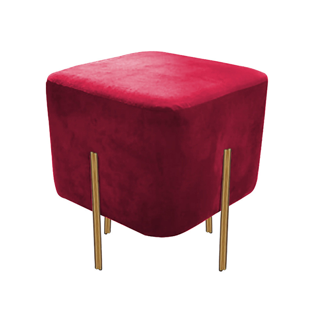 пуф Парма-12 410х330х330мм красный