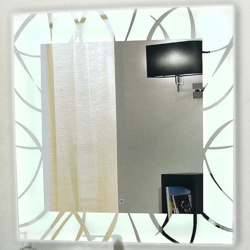 Зеркало Relisan Viva 770х770 Гл000024349 с подсветкой с сенсорным выключателем