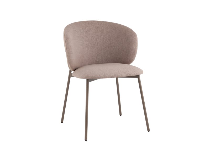 Стул Реннер Велюр Коричневый