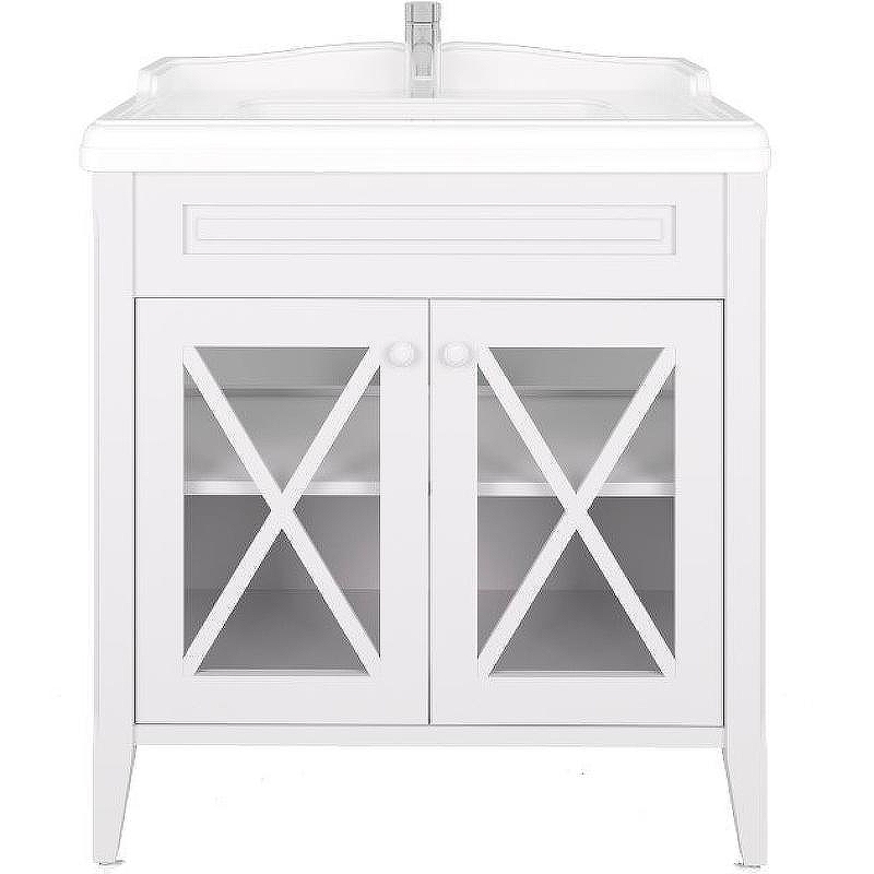 Тумба под раковину Creto Vetra 80 15-800CHW Белая