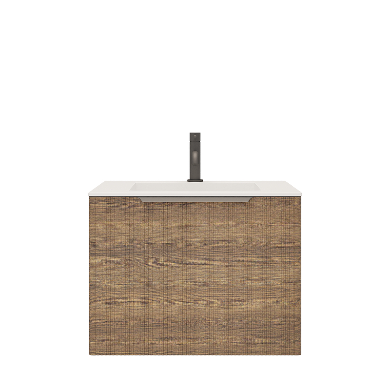 Тумба под раковину Creto Luna 60 17-WD60 подвесная цвет Wood