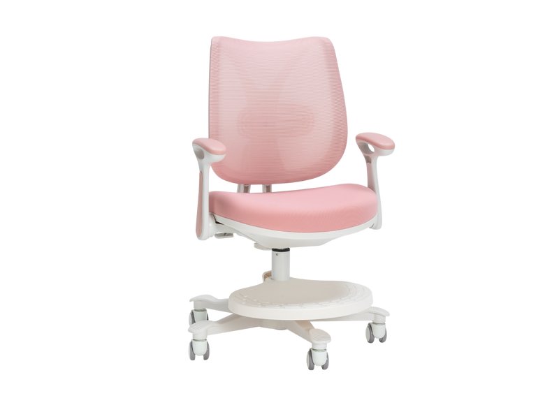 Кресло компьютерное детское Лисмор Трикотаж Розовый