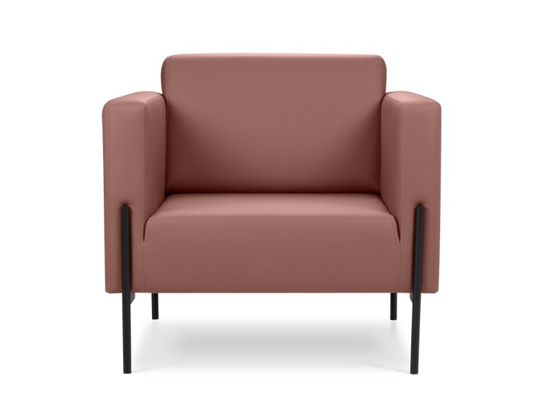 Кресло Боско Экокожа Терракотовый