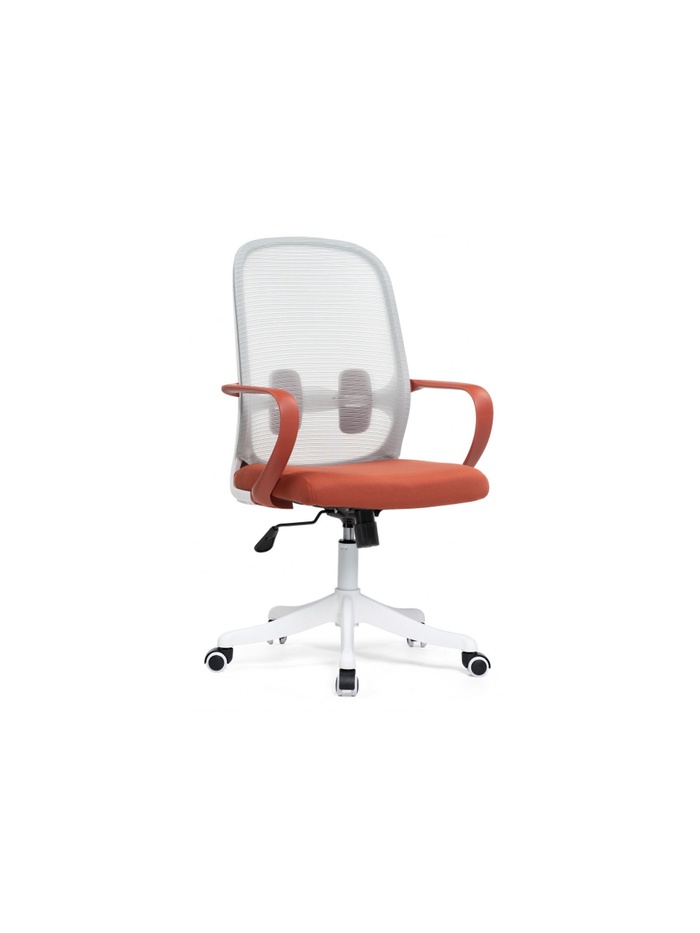 Компьютерное кресло Bust gray / red / white